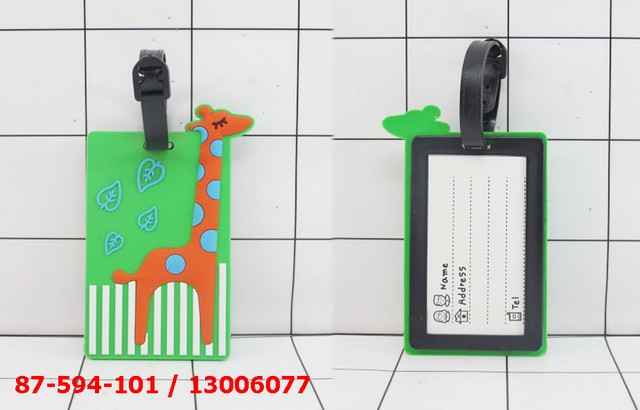 GE - Luggage Tag / Gantungan ID Card Koper Jerapah