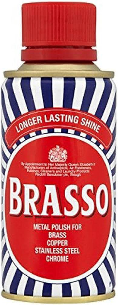 Brasso Metal Polish Kaleng 100 ml