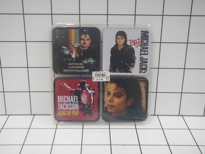 Box Kaleng 4Pc 3026 Motif Michael Jackson
