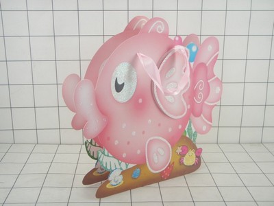 Paper Bag 1009-2 Motif Ikan Pink