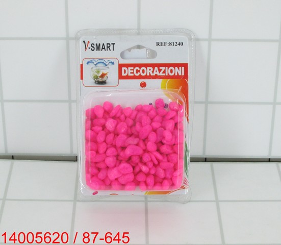 GE - Batu Hias Aquarium Kecil Pink