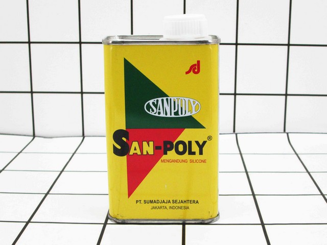SANPOLY - Pembersih Pengkilap Mobil Motor Logam 250 ml