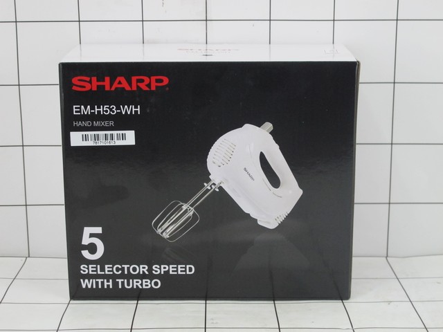 SHARP - Hand Mixer White
