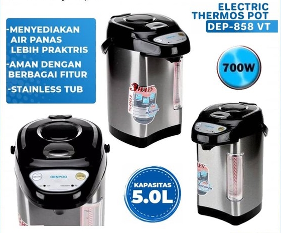 Denpo Electro Pot  Termos Listrik