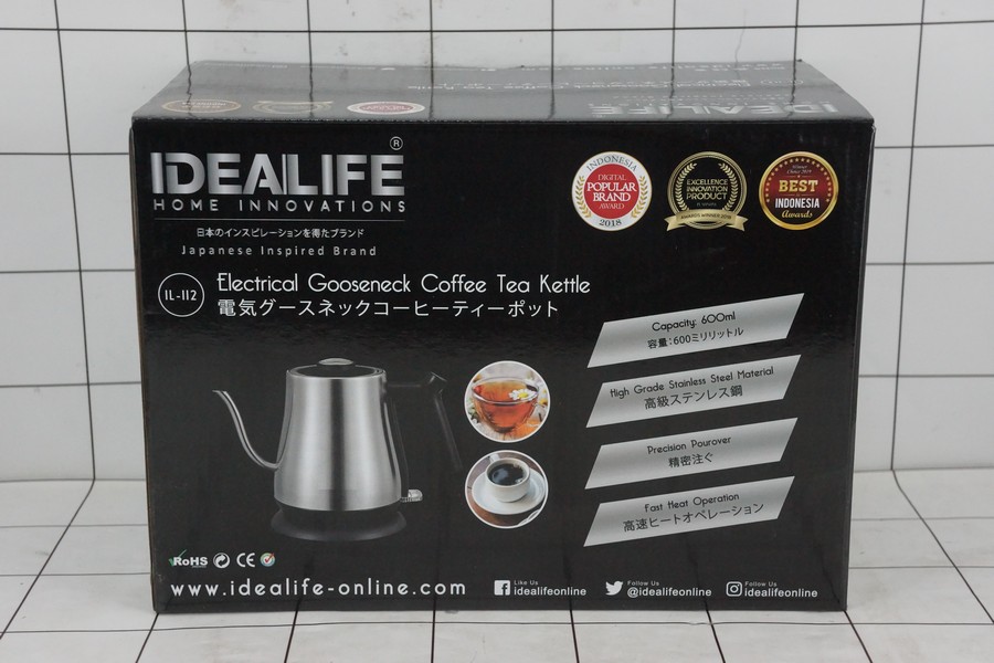 Idealife Electrical Gooseneck  Coffee Tea Kettle - IL-112