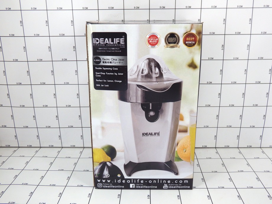 IDEALIFE Electric Pemeras Jeruk Listrik (IL-201CJ)