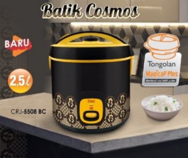 Cosmos Rice Cooker Non Stick  CRJ-5508 BC