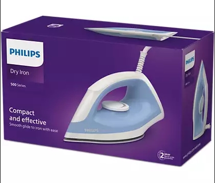 Setrika Philips DST0510/20 B 350 W 220 V