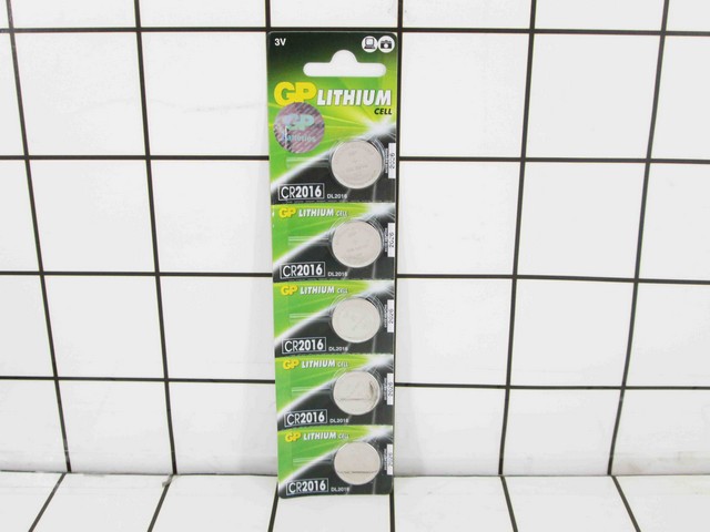 Battery Coin GP CR2016XXX 90mAh 3 Volts Nominal