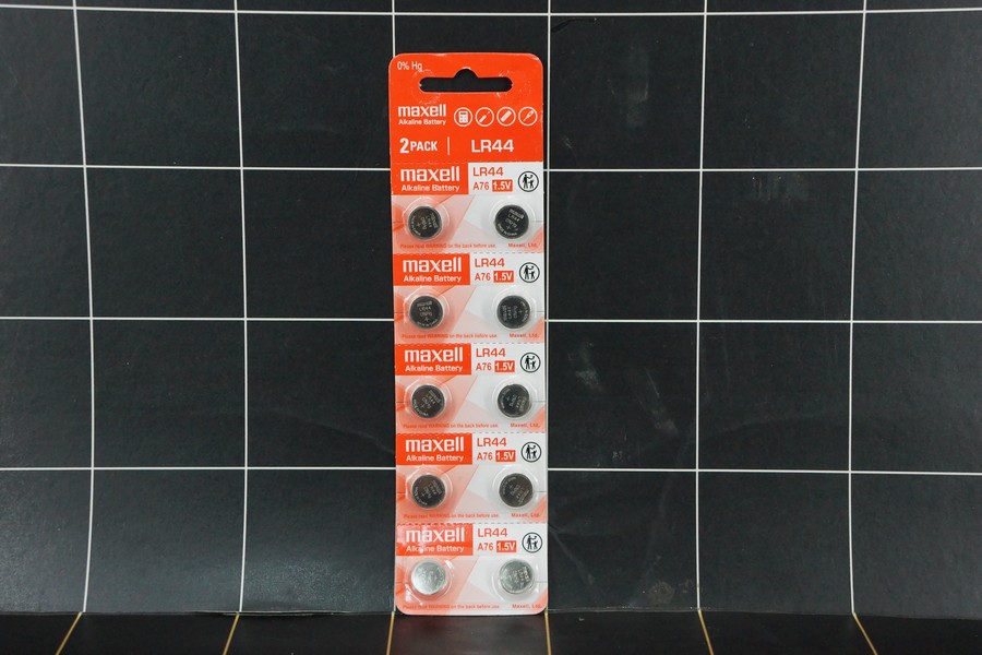Battery Coin Maxell LR44 BP2JP 120 mAh 1.55 Volt