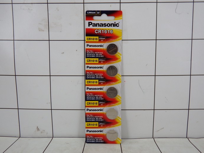 Battery Coin Psonic CR1616 BP5 3 VoltDiameter: 16 mmKetebalan: 1,6 mm 1,5 VOLT HARGA PER