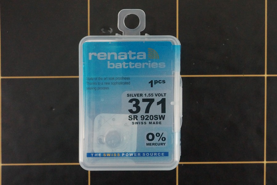 Battery Coin Renata SR920/371 1PC 1,55 Volt