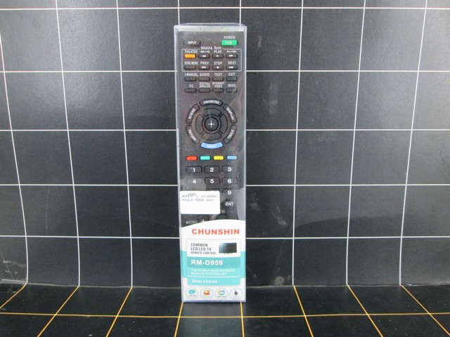 Remote TV SONY -D959 SONYXXX –