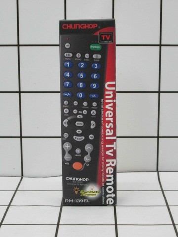 CHUNGHOP Universal TV Remote Control - RM-139EL