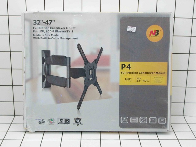 NORTH BAYOU Bracket TV/ LED/ LCD/ Monitor NB P4 32"-55" Tilt Swivel