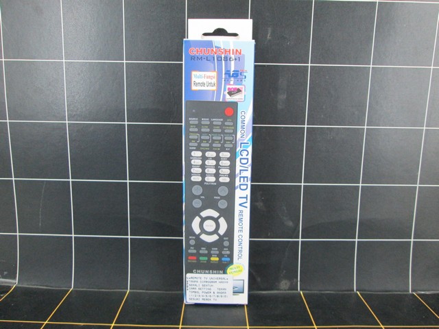 CHUNSHIN Remote Control LCD/LED TV RM-L1086+1, Remote Multifungsi