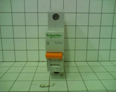SCHNEIDER - MCB 1 Pole 20A