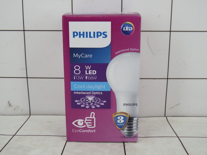 PHILIPS - Lampu LED Bulb 8 Watt Cool Daylight