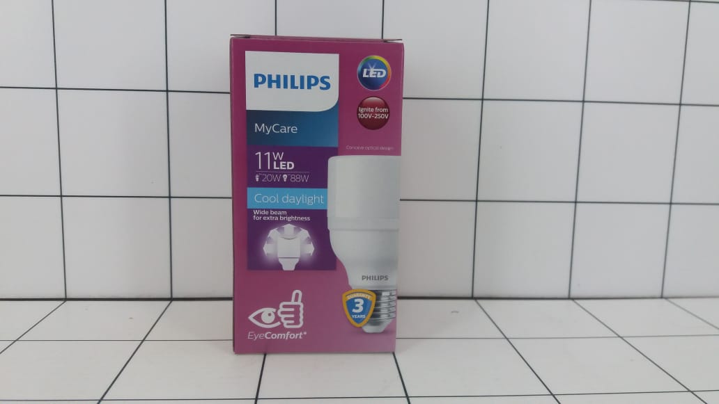 PHILIPS - Lampu LED Bright 11 Watt Cool Daylight