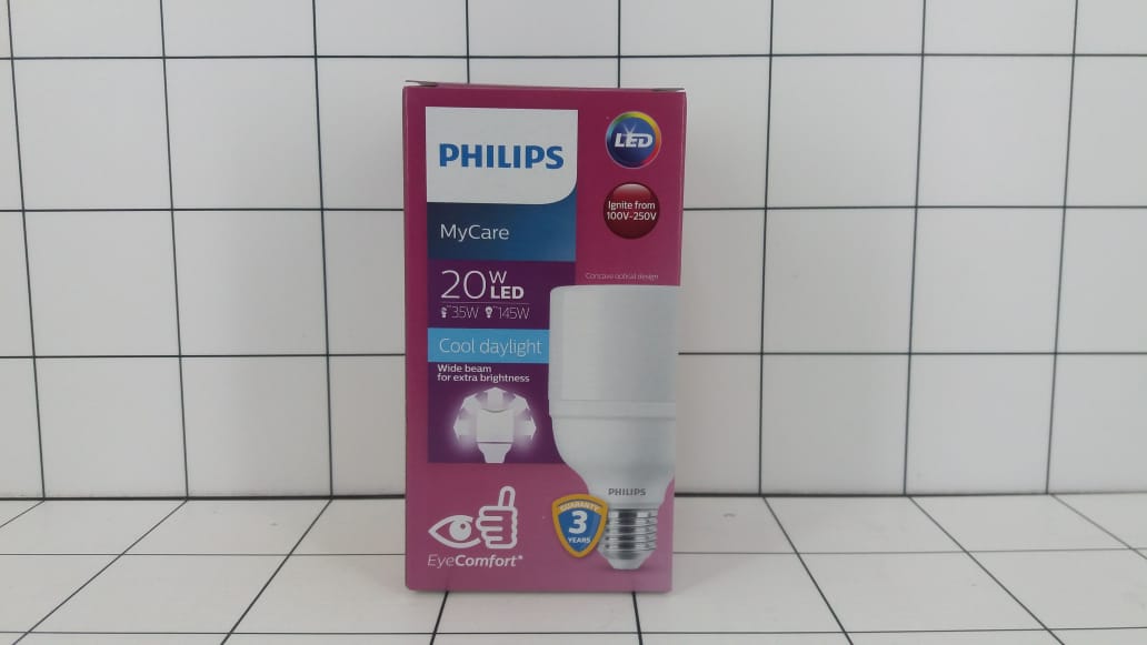 PHILIPS - Lampu LED Bright 20 Watt Cool Daylight
