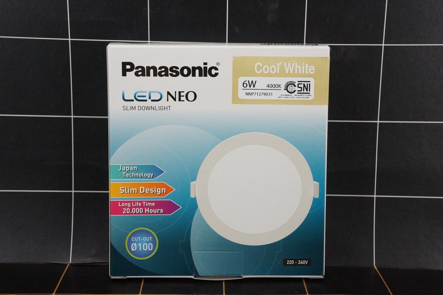 PANASONIC - Lampu Slim Down Light Cool White 6 Watt