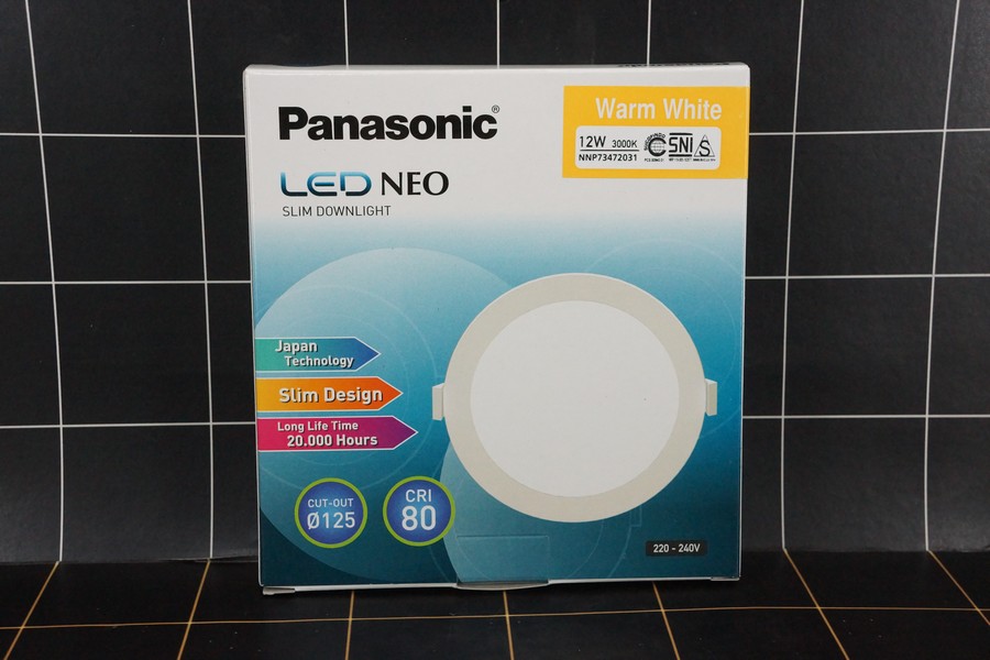 PANASONIC - Lampu Slim Down Light Warm White 12 Watt
