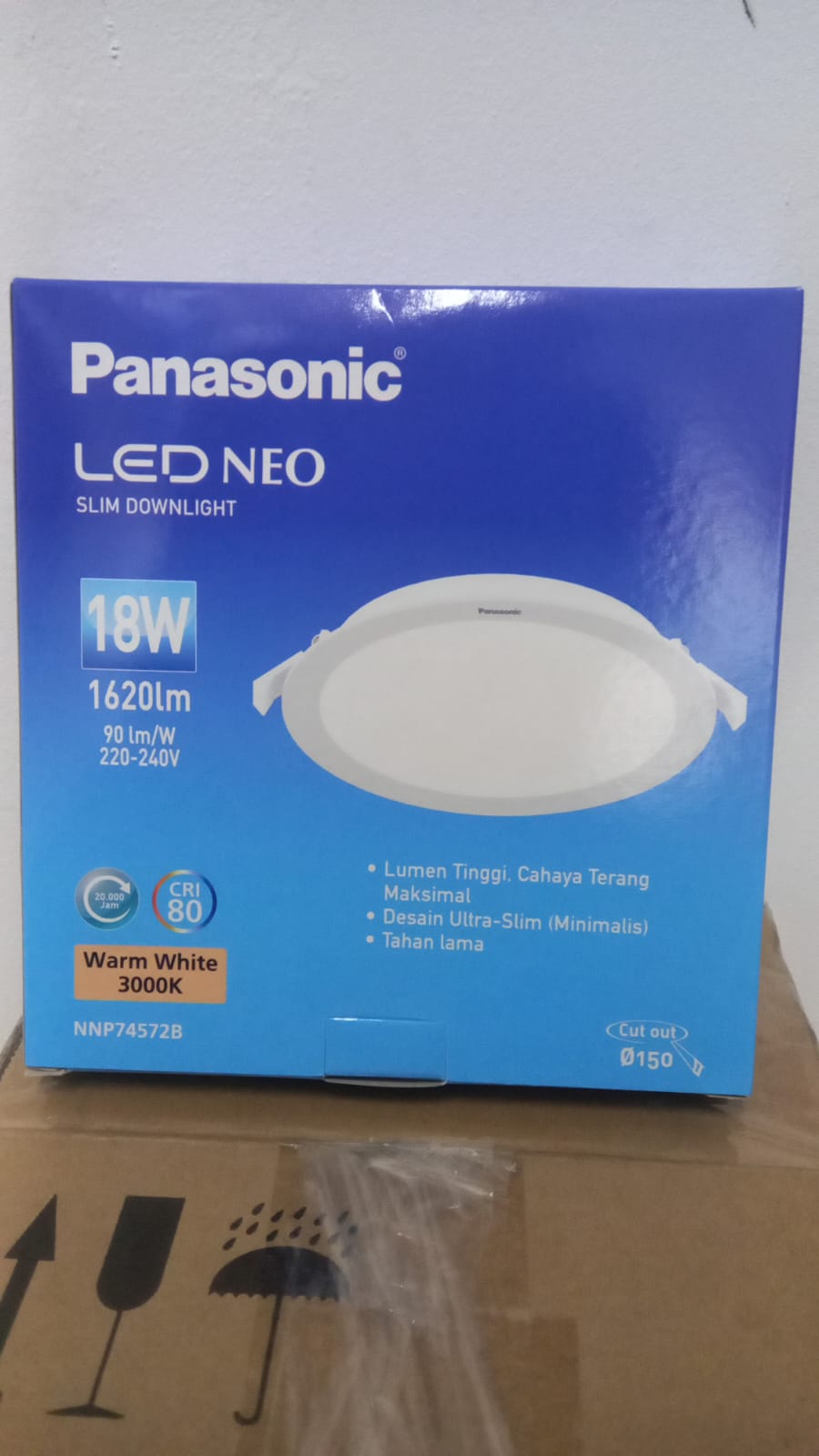 PANASONIC - Lampu Slim Down Light Warm White 18 Watt