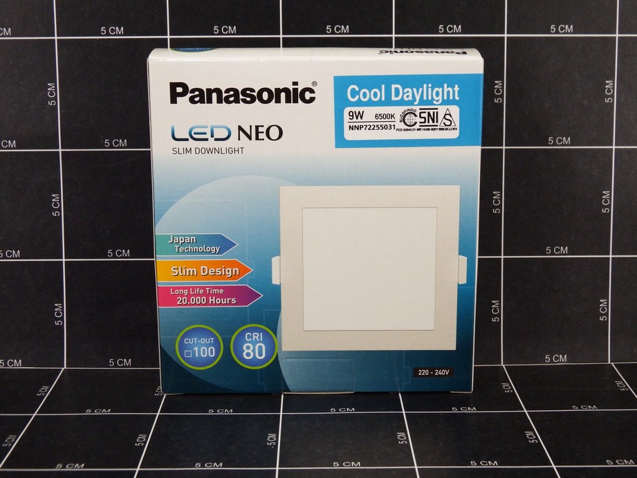 PANASONIC - Lampu Slim Down Light Cool Daylight 9 Watt