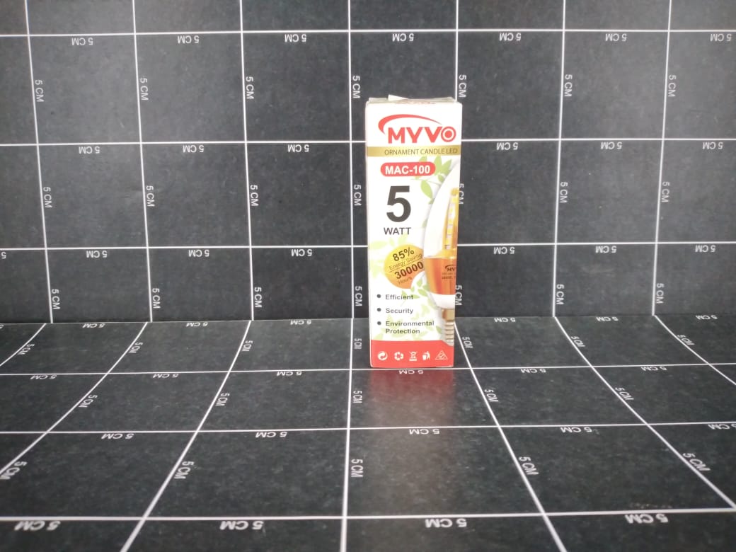 MYVO Lampu LED Candle Lilin 5Watt Bohlam