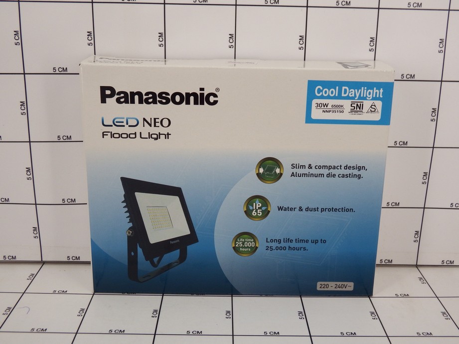 PANASONIC LED FLOODLIGHT LAMPU SOROT 30W COOL DAYLIGHT NNP35150