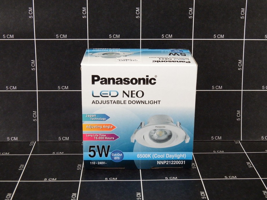 PANASONIC Lampu Led Adjustable Down Light 5watt