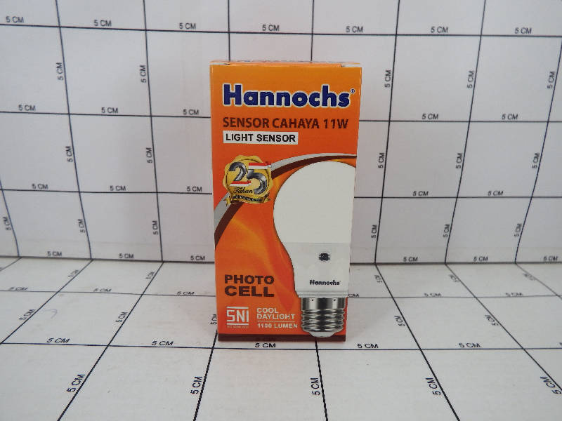 Hannochs Bohlam Lampu Light Sensor 11 Watt
