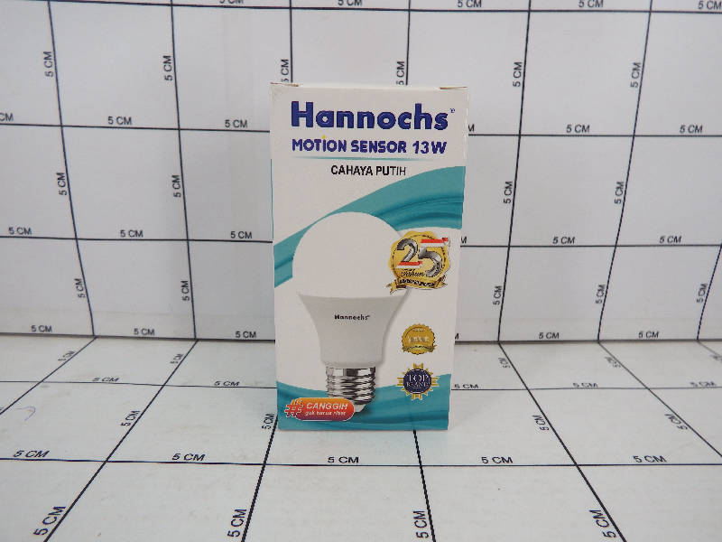 Hannochs Motion sensor Bohlam LED13 Watt Sensor Gerak Original