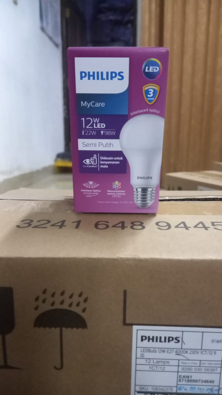 Lampu LED Philips MyCare 12W 4000K
