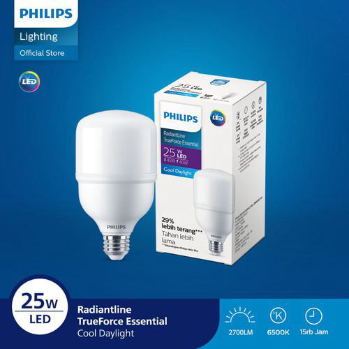 LAMPU PHILIPS LED ESS 5W CDL 5W Warna Cahaya: 6500K / Putih / Cool Day Light 240 Volt