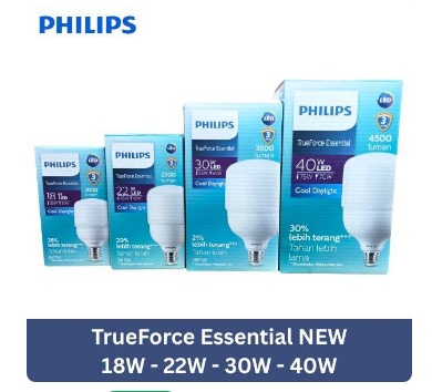 Philips Lampu LED TrueForce Essential 30 Watt Cool Daylight
