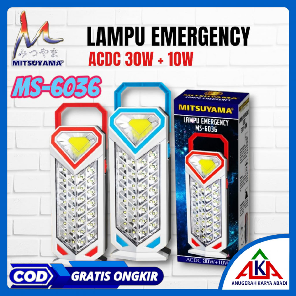 Lampu Emergency Mitsuyama MS-6036