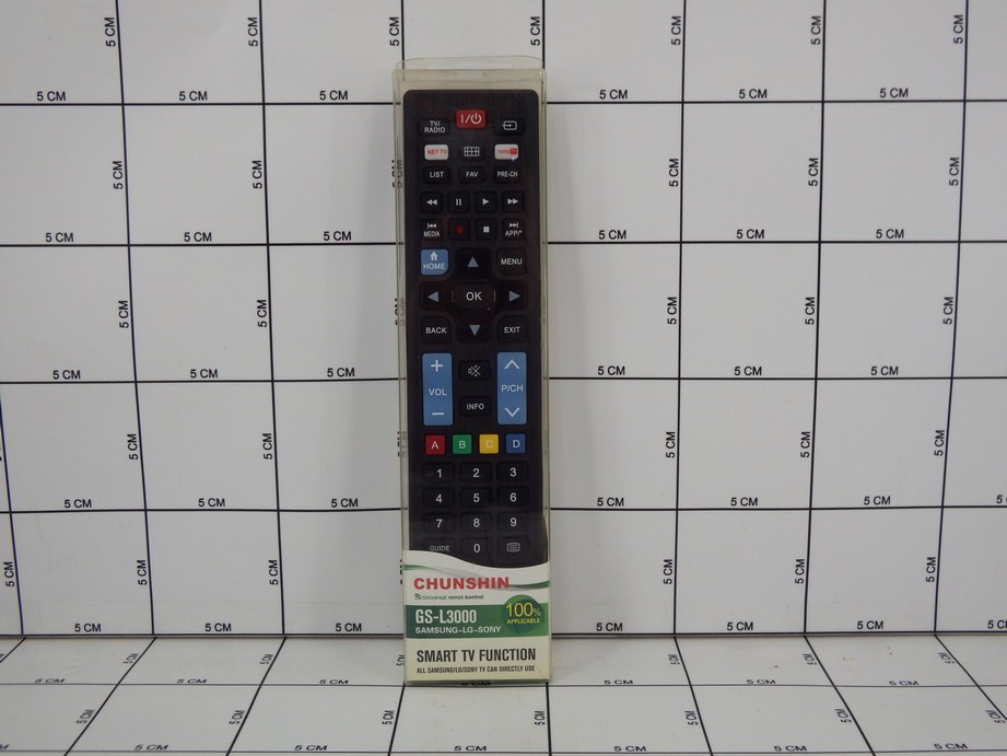 CHUNSHIN Remote TV Universal Multi Smart LCD/ LED Samsung Sony LG GS-L 3000