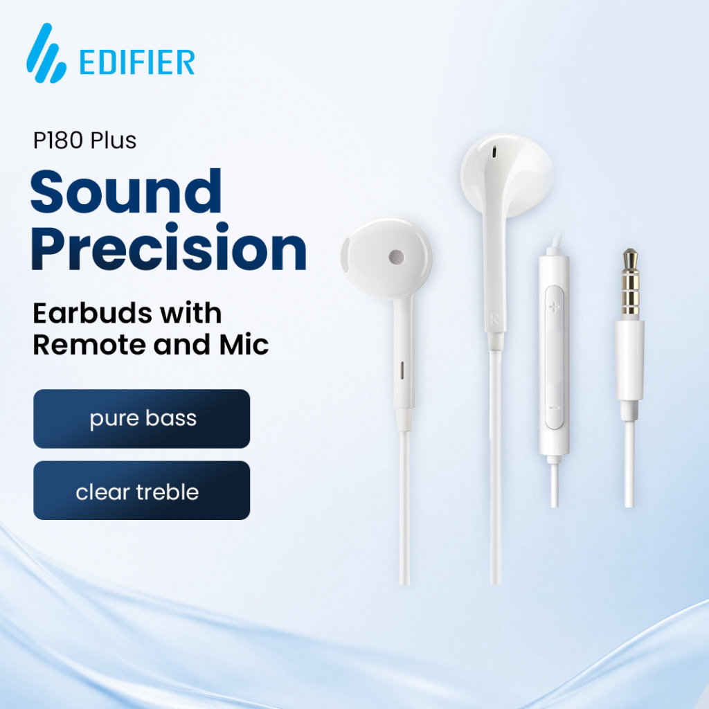 Earphone Edifier P180 Plus Putih