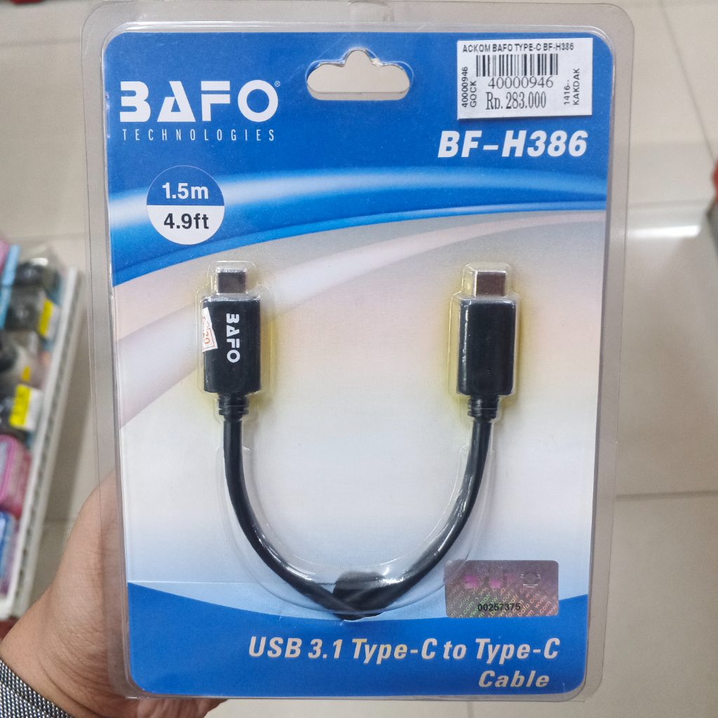 Bafo Kabel Type C USB To Type C BF - H386