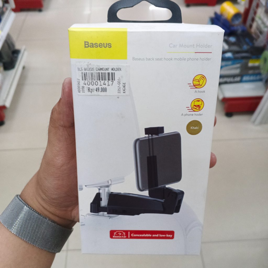 BASEUS - Carmount Holder Penyanggah Handphone