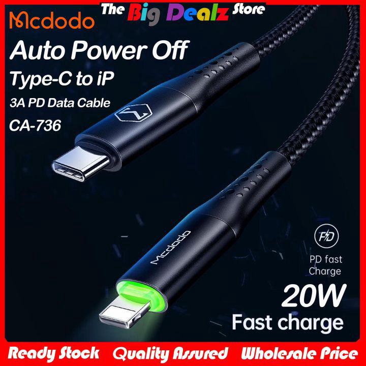 Mcdodo CA7361 C-IP PD 1.8M 36 Watt