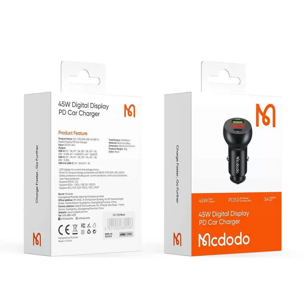 Mcdodo CC7030 Saver 45W XXX 45 Watt 4K