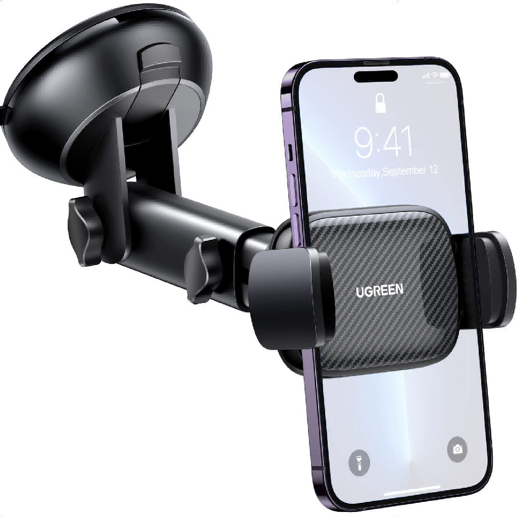 Car Holder Phone UGreen Max 7" Suction Cup - Stand HP Mobil (60990B)
