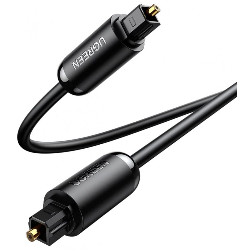 UGREEN 70890 1M Kabel Toslink Digital Optical SPDIF Audio Fiber Optic Black