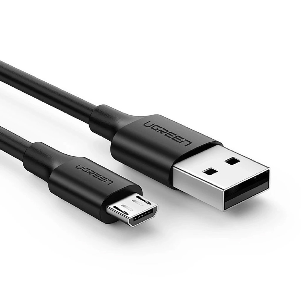 Ugreen 60138 Kabel USB to Micro USB 2M Hitam