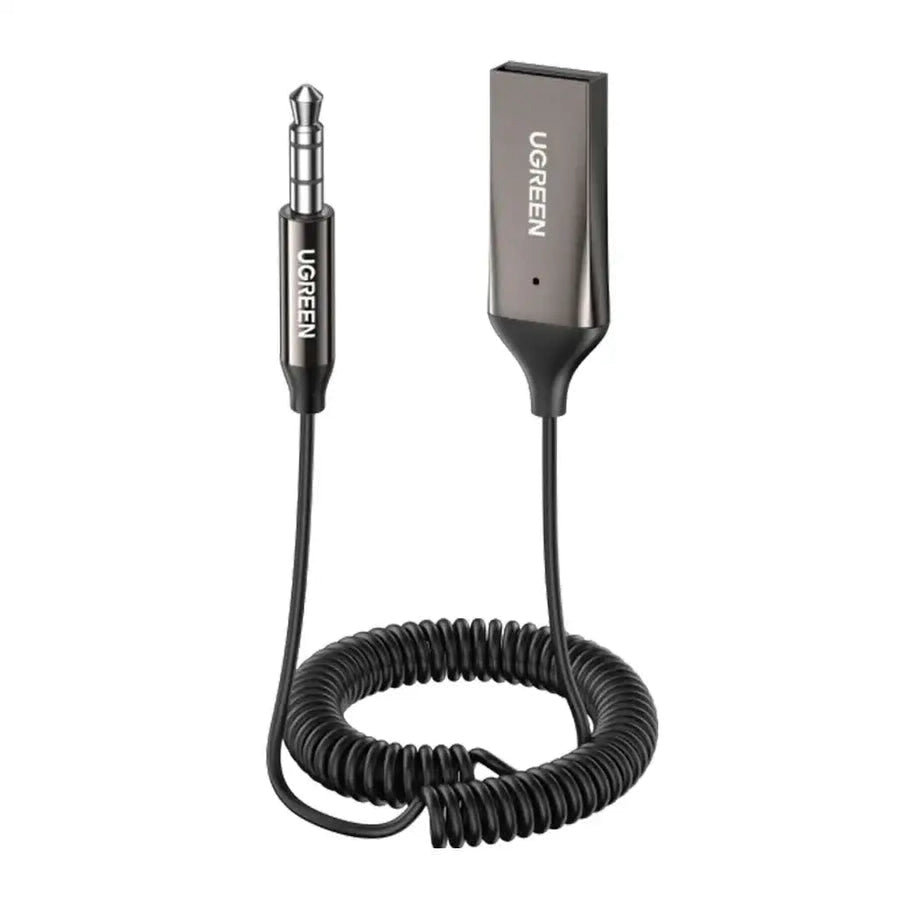 UGREEN 70601 Car Wireless Audio Bluetooth Receiver 5.0 Mobil 3.5mm