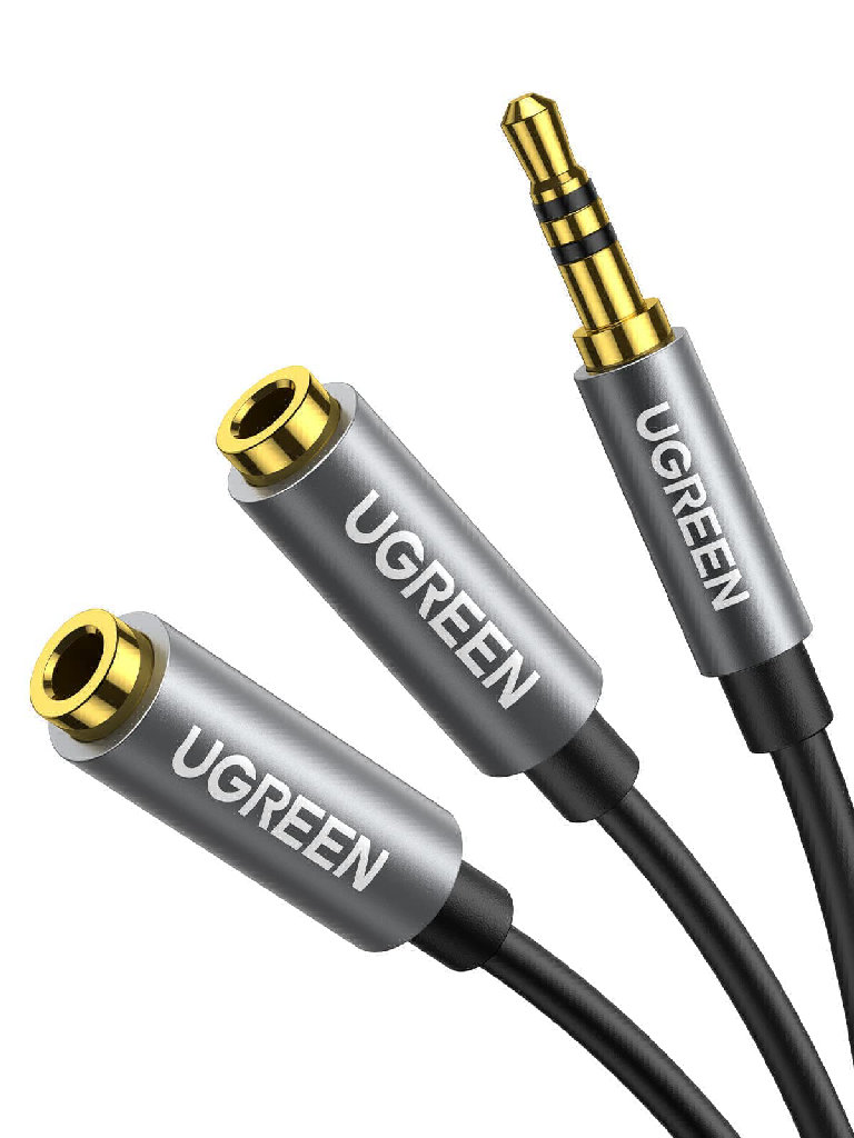 @executiveshop7 Ugreen Splitter Audio Stereo Male 3.5mm to 2 ...