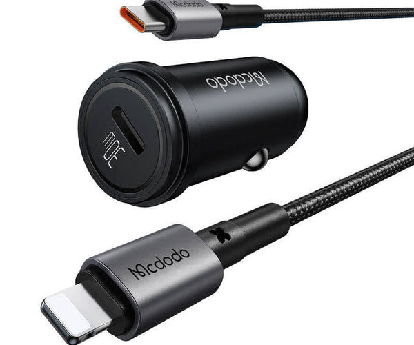 MCDODO Car Charger Mobil iPhone 30W Type C PD Fast Charging CC-7492