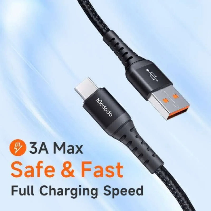 MCDODO CA-2273 Kabel Data Charger USB TYPE C 3M 3A 27W Fast Charging